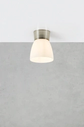 NERJA Ceiling 1L White/Steel (109026) Markslojd