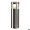 VAP SLIM 30, lampa podłogowa outdoor, TC-TSE, IP44, stal nierdzewna szczotkowana, Ø/W 10/30 cm, maks. 20W (230063) - SLV