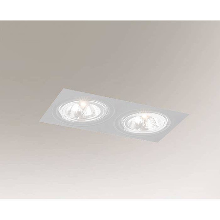 Oprawa wpuszczana KOMORO (biały) (7328) - Shilo