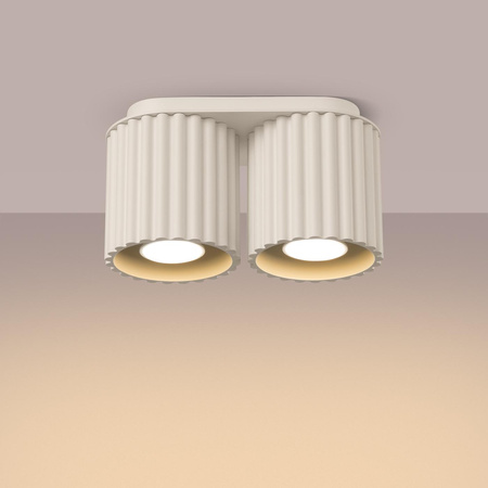 Plafon AURA 2 beżowy GU10 (SL.1790) - Sollux Lighting
