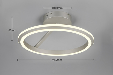 Geometryczna lampa przysufitowa AMADOR (635510107) - Trio