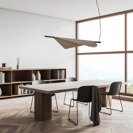 PENDANT LED LIGHT 18W SANDY BLACK-BRONZE (22229 Zambelis) - Zambelis