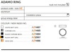 ADAMO RING white matt (AZ1487 | NC1827-WH R) - AZZARDO