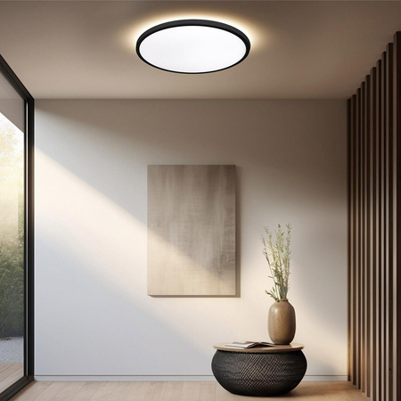 Plafon Pryzma 2 x LED CCT czarny (LP-1707/1C-38 BK) - Light Prestige