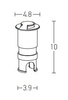 OUTDOOR RECESSED LIGHT LED 3W (E180 Zambelis) - Zambelis