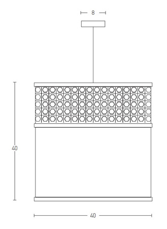 PENDANT BURLAP 1XE27 MAX 25WB NATURAL (20354 Zambelis) - Zambelis