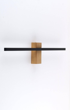 Kinkiet FLASH BLACK WOOD LED (6625) - TK Lighting
