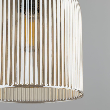 SOPHIA GREEN COGNAC LAMPA WISZĄCA 1XE14 (11146) - TK Lighting