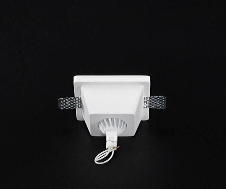 Oczko lampa do wbudowania giposwa kwadratowa EINBAURING (D110500)