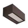 OUTDOOR WALL LIGHT LED 26W DARK BROWN (E262 Zambelis) - Zambelis