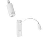 Lampka nocna BASE 8W+2W WHITE (ML6349) - Milagro