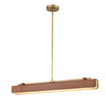 Ekskluzywna lampa ledowa Valise skóra koniakowa (QN-VALISE-LP80-VBS-CL) - Quintiesse