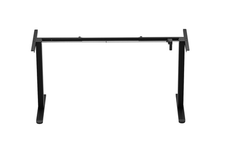 Elektrycznie regulowany stelaż do biurka z ładowarką USB Control Flex+ Czarny (LV0739) - LVN SYSTEM