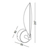 Kinkiet BUKET 394 (639401135) - Elkim Lighting