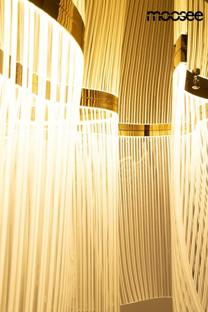 Ozdobny plafon FIREFLY    180 złota (MSE1501100586) - Moosee