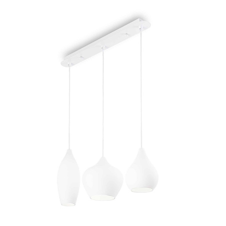 Lampa wisząca SOFT SP3 kol. biały (111858) Ideal Lux - żyrandol