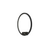 Kinkiet Ringa S 1xLED czarny  (WL0116-S-BK) - Yaskr
