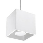 Lampa wisząca QUAD 1 biały (SL.0062) - Sollux