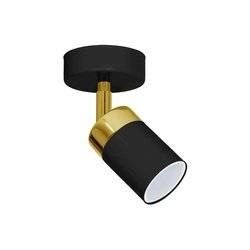 Kinkiet JOKER BLACK/GOLD 1xGU10 (MLP6123) - Milagro