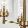 Żyrandol Winslow - 3 źródła światła - Naturalny mosiądz (KL-WINSLOW3-NBR) - Elstead Lighting