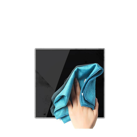 Ściemniacz dotykowy ze srebrnym szklanym panelem, sterowany pilotem (VL-C701DR-64) LIVOLO