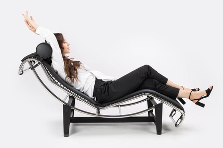 Leżanka DIVANO czarna (KH1501100100) - King Home