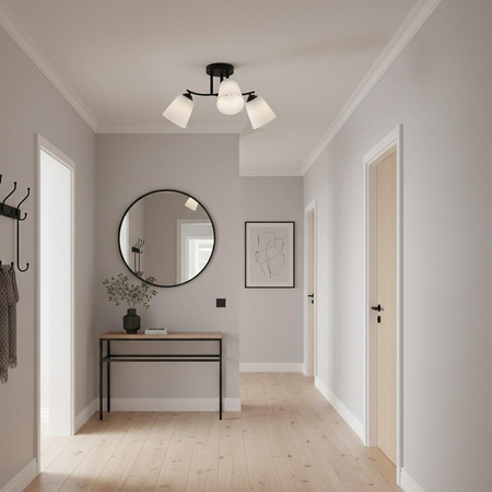 Lampa sufitowa Pafos Black 3xE27 (ML2257) - Milagro