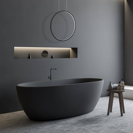 Lampa wisząca Saturno Black 28W LED (ML8854) - Milagro