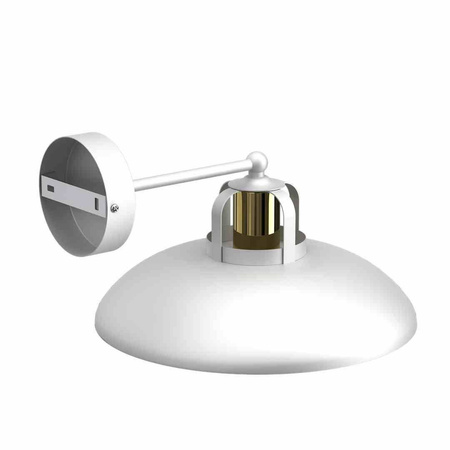 Kinkiet FELIX WHITE/GOLD 1xE27 (MLP7702) - Milagro