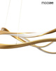 MOOSEE lampa wisząca WAVES 2 złota (MSE1501100591) - Moosee