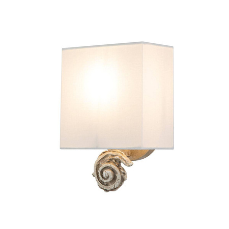 Kinkiet Swirl (FB-SWIRL-1S-W) - Elstead Lighting