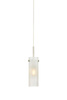 TIBIA Pendant 1L Frosted/Satin Nickel (109014) Markslojd