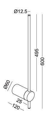 Kinkiet WAND 466 (646601135) - Elkim Lighting