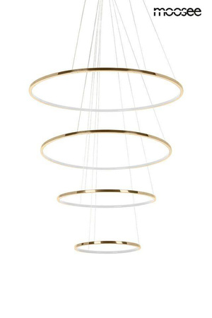 Lampa wisząca RING SLIM M złota (MSE1501100162) - Moosee