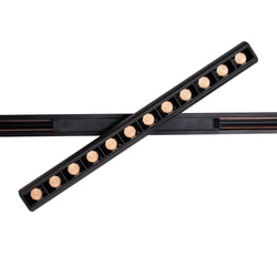 MAXLIGHT N0003Z raster MICRO11 12W Czarny obrotowy 2700-5000K Zigbee