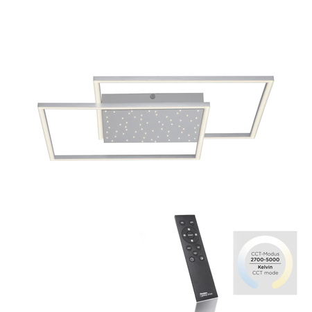 YUKI LAMPA SUFITOWA STALOWY (6024-55) - Paul Neuhaus