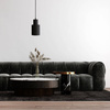 Tokio wisząca 1 Tuba duża Czarna (LP-787/1P L BK) - Light Prestige