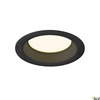 DOWNLIGHT V 100, lekko wpuszczana osłona czarna (1007479) - SLV