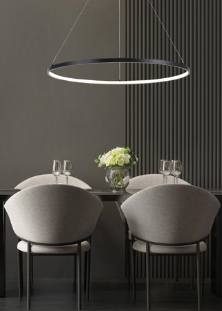 Lampa wisząca HORIK LAMPA Ø 90 (PEN89424-90BK) - Zuma Line