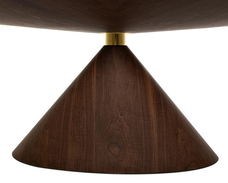 Stół UFO orzech / naturalny fornir (KH1501100291) - King Home