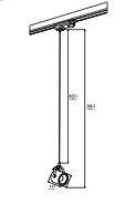 Lampa wisząca 1 pł. NET PLUS (4748) - Argon