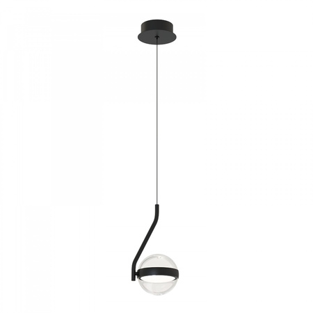 Szklana lampa wisząca ASTRID 1 PENDANT BK (AZ7196) Azzardo
