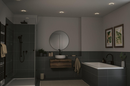 EBL Sormus IP65 1x560 lm 3000K ch m (PL92249) - PAULMANN