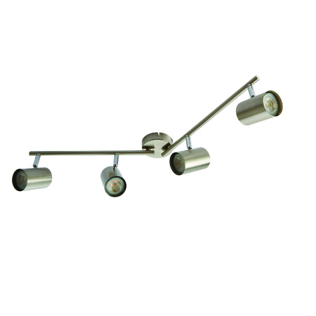 Lampa sufitowa Arezzo 4lt bar satin 7W (73689) - Saxby