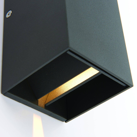 Kinkiet Glover CCT 2lt wall IP44 5.5W (79196) - Saxby