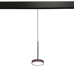 Lampa Wisząca Omikron, do szynoprzewodu, 6W Magnet Line LED czarny  (TLV-08-11) - Yaskr