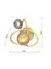 METZ - Kinkiet (4015-204) - Aviano Lighting