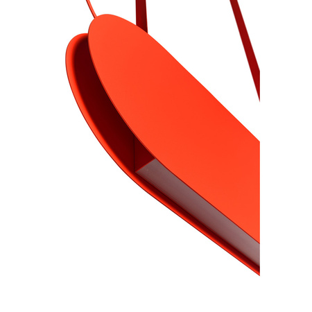 MALUMI A czerwonopomarańczowa sufitowa lampa wisząca (MLA61212P2) - Ummo