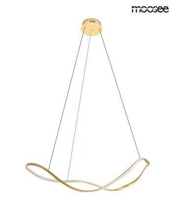 MOOSEE lampa wisząca WAVES 80 złota (MSE1501100593) - Moosee