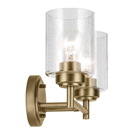 Kinkiet Winslow - 2 źródła światła - Naturalny mosiądz (KL-WINSLOW-2W-NBR) - Elstead Lighting